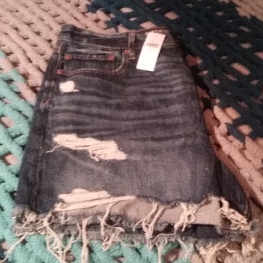 America eagle boyfriend jean shorts